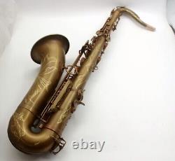 Eastern music pro use Vintage antique unlacquered Mark VI style tenor saxophone