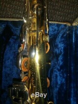 Elkhart by Buescher Bb Tenor Saxophone in Playing Condition w\ Case & Mouthpiece