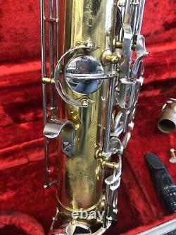 Evette Tenor Sax For Parts, Not Working With Case