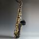 Expert Matt Black Tenor Saxophone Brushed Brass Keys Bb Sax With Case