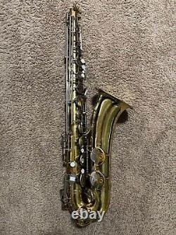 FE Olds & Son Parisian Ambassador vintage Tenor Saxophone withcase and mouthpiece