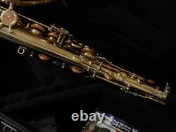 F. E. Olds Elkhart, Ind. Na67j Professional Tenor Saxophone