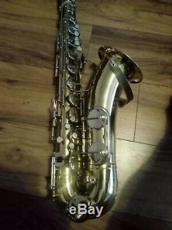 GDR Berg Larsen Tenor Saxophone with Case seriel number 47566 made in gdr
