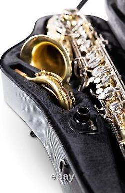 Gator Cases Adagio Series Shaped EPS Polyfoam Lightweight Case for Bb Tenor Sax