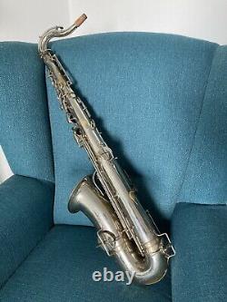 Georges Carcassonne historical and vintage french tenor saxophone after overhaul
