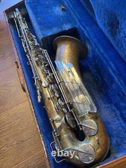 German Rolled Tone Holes angel wing tenor saxophone