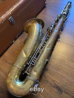 German Rolled Tone Holes angel wing tenor saxophone