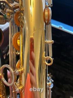 Giardinelli Saxophone Gts-300 Student Tenor Saxophone Good Shape With Hard Case