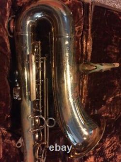 H. COUF SUPERBA 1 TENOR SAXOPHONE with H. Couf Case
