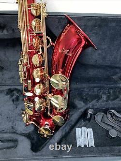 Hawk Tenor Saxophone RED with Case