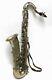 Healy & Lyon Tenor Low-Pitch Saxophone USA with neck/MP, No Case. Acceptable Cond