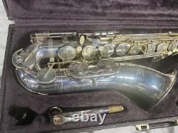 Heinrich Silver Tenor Saxophone Hard Case Included