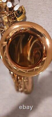 Ishimori Winds Woodstone Tenor Saxophone Mint Condition. Dark Lacquer