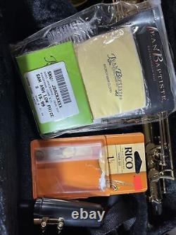 Jean Baptiste JB290TL Student Tenor Saxophone Outfit Kit WithCase, Mouth Piece VGC