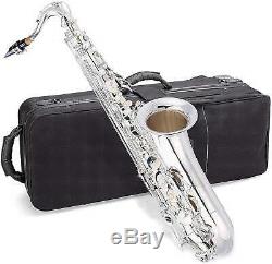 Jean Paul USA TS-400S Tenor Saxophone Key of Bb withCarry Case, Swabs & Mouthpiece