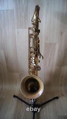 Junk Not Working Yamaha YTS-32 Gold Tenor Sax Saxophone with hard case
