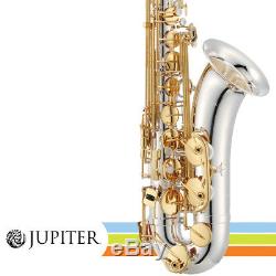 Jupiter JTS1100SG Silver Plated Body Key of Bb Tenor Saxophone with Backpack Case
