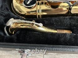 Jupiter JTS-687 Saxophone Tenor Sax With Case And Selmer C Star Mouthpiece Used