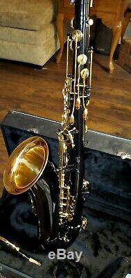 Jupiter JTS-789-787 Black Laquer Tenor Sax Intermediate With Case and More
