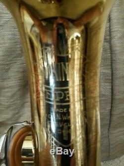 KING ZEPHYR TENOR SAXOPHONE BY H. N. WHITE 1962 VERY GOOD ORIG CONDITION WithCASE