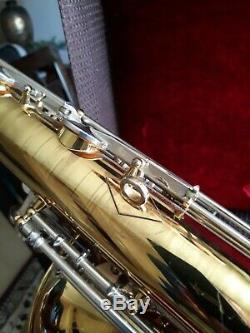 KING ZEPHYR TENOR SAXOPHONE BY H. N. WHITE 1962 VERY GOOD ORIG CONDITION WithCASE