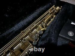 Kessler Custom Handmade Tenor Saxophone Brushed Matte w Case