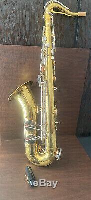 King 615 U. S. A. Saxophone tenor With Case/ Serial Number 879106 /AS-IS