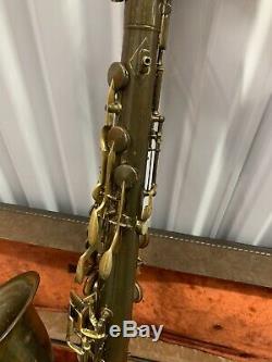 King Cleveland Tenor Saxophone. Vintage With Case