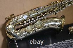 King Super 20 Cleveland Tenor Saxophone w case Sterling Neck 1960s