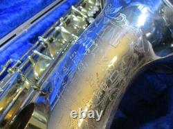 King Super 20 Silver Sonic 376xxx Cleveland Tenor Saxophone