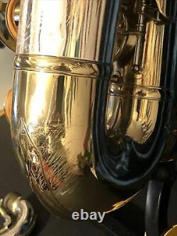 King Super 20 Silver-Sonic Cleveland Tenor Saxophone w case SN397 Sterling 1960s