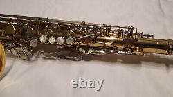 King Super 20 Silver Sonic Tenor- SN#500xxx Gold Wash & Gold Inlay Bell MINT