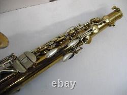 King Super 20 Silver Sonic Tenor Saxophone Sterling Neck & Bell Gold Inlay Wow