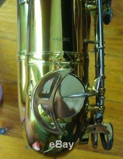 King Super 20 Tenor Saxophone 1968, EXCELLENT PADS, ORIGINAL CASE, GREAT PLAYER