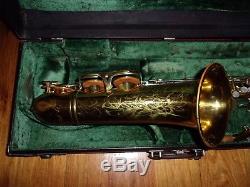 King Super 20 Tenor Saxophone 1968, EXCELLENT PADS, ORIGINAL CASE, GREAT PLAYER