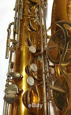 King Super 20 Tenor Saxophone- Great Condition- Incredible Player- Original Case