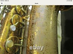 King tenor saxophone