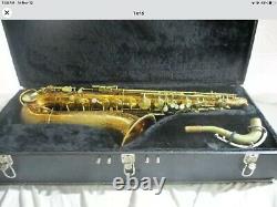 King tenor saxophone