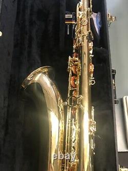 Kohlert Model 460 Student Tenor Saxophone with Mouthpiece, Strap, Case