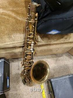 Kohlert Vintage Tenor Sax Saxophone Parts Repair 25s1 Case