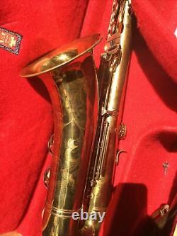 Leblanc Vito Tenor Saxophone # 10042 Made in France with Case