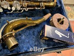 Martin Handcraft Imperial vintage 1935-36 tenor saxophone with case nice shape