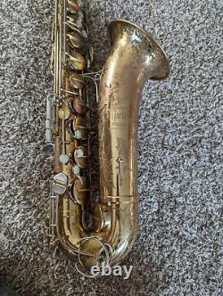 Martin Magna Tenor Saxophone, Original Lacquer, Recent Pads-Plays Well SN216390