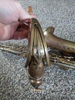 Martin Magna Tenor Saxophone, Original Lacquer, Recent Pads-Plays Well SN216390