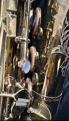 Martin Tenor Saxophone Music Man Model Vintage With Case