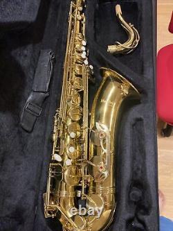 Mendini by Cecilio Bb Tenor Saxophone with Tuner, 8 Reeds, Mouthpiece
