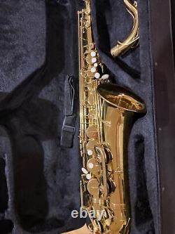 Mendini by Cecilio Bb Tenor Saxophone with Tuner, 8 Reeds, Mouthpiece