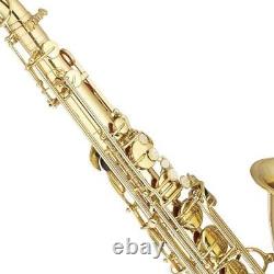 Mendini by Cecilio L+92D B Flat Tenor Saxophone withCase, Tuner, Mouthpiece Gold