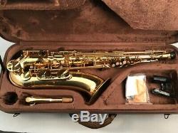 NEW Antigua Tenor Saxophone Eldon ETS420LN with upgraded case & accessories