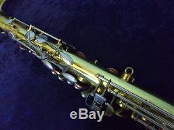 NICE! EVETTE SCHAEFFER TENOR SAXOPHONE With MATCHING NUMBERED NECK + CASE